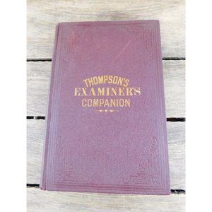 Thompson Examiners Companion - Purple Cover